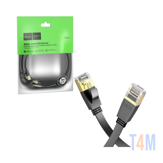 Hoco US07 General Network Cable for Computer 1m Black